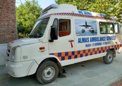 ICU ambulance in lucknow