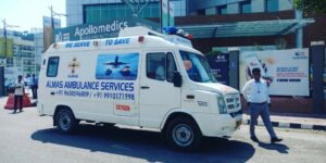 ambulance services in the New Friends colony