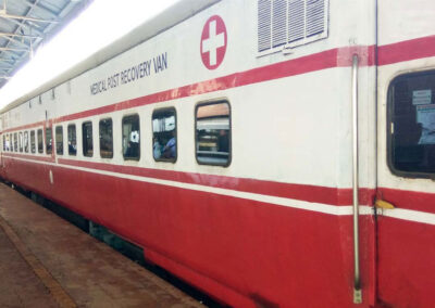 train ambulance patna to delhi