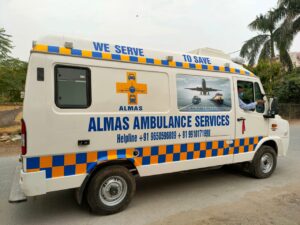 emergency ambulance service in Faridabad